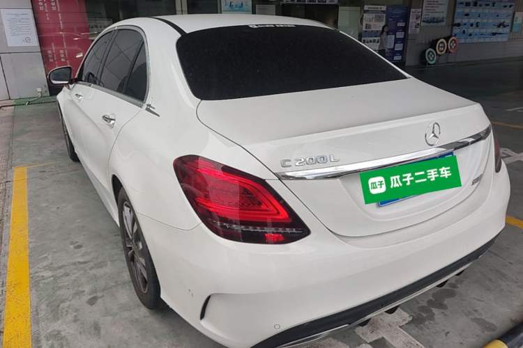Used Mercedes-Benz C-Class 2020 Restyled C 200 L Fashion Edition Sport Version Rear Left 45 Deg