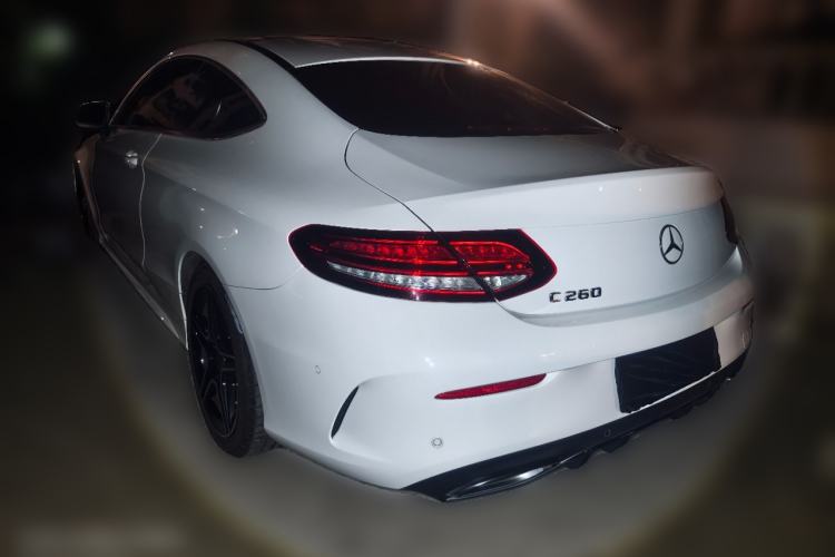 Used Mercedes-Benz C-Class 2020 C 260 Coupe Rear Left 45 Deg