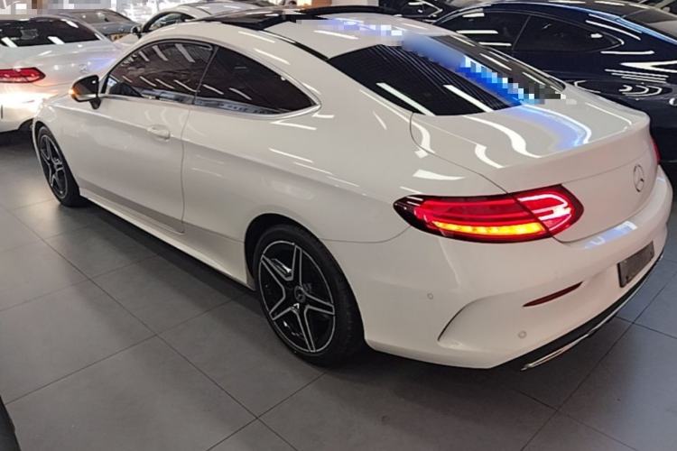 Used Mercedes-Benz C-Class 2020 C 260 Coupe Rear Left 45 Deg