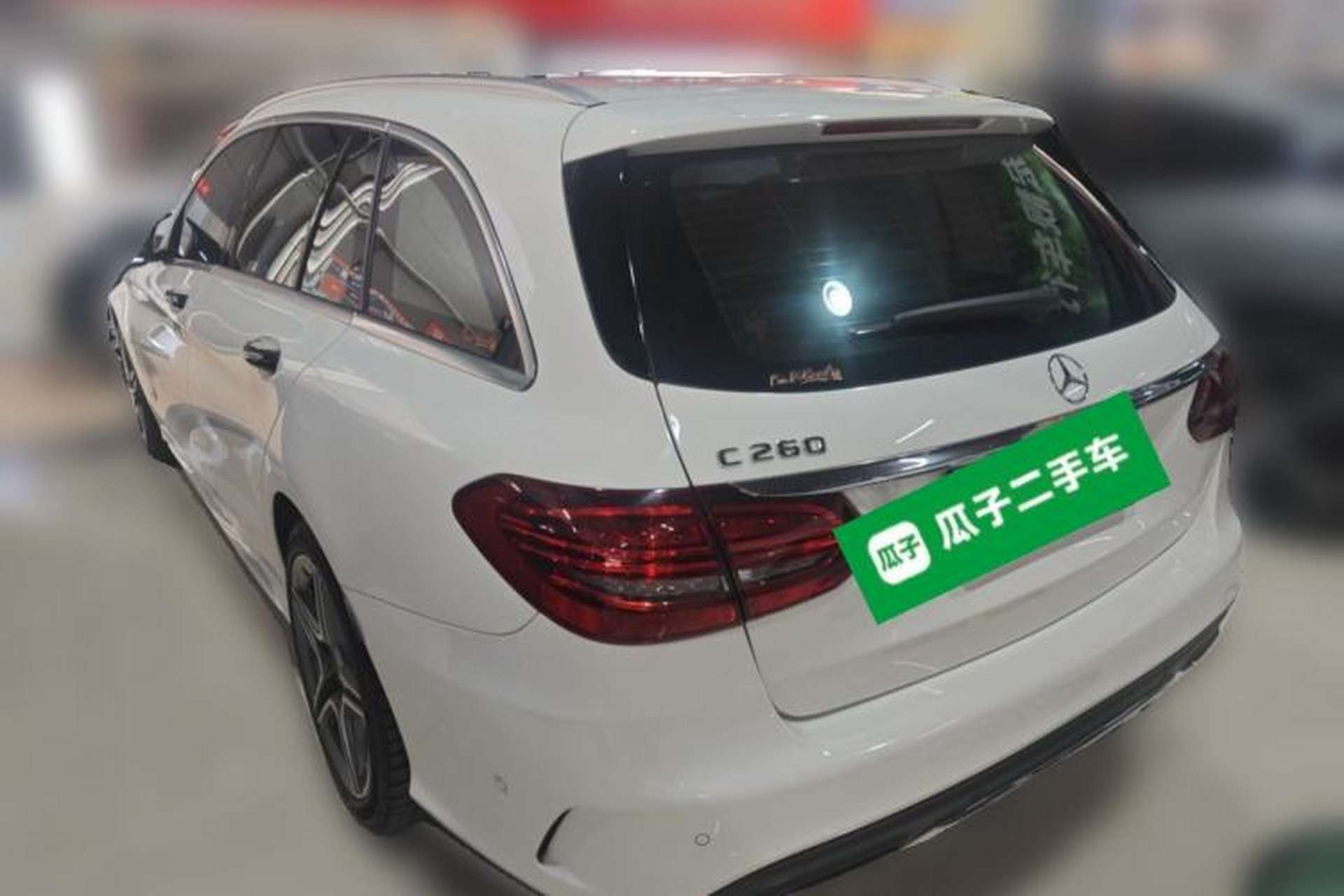 Used Mercedes-Benz C-Class 2020 Facelifted C 260 Estate Rear Left 45 Deg