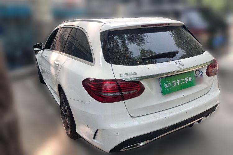Used Mercedes-Benz C-Class 2020 Facelifted C 260 Estate Rear Left 45 Deg