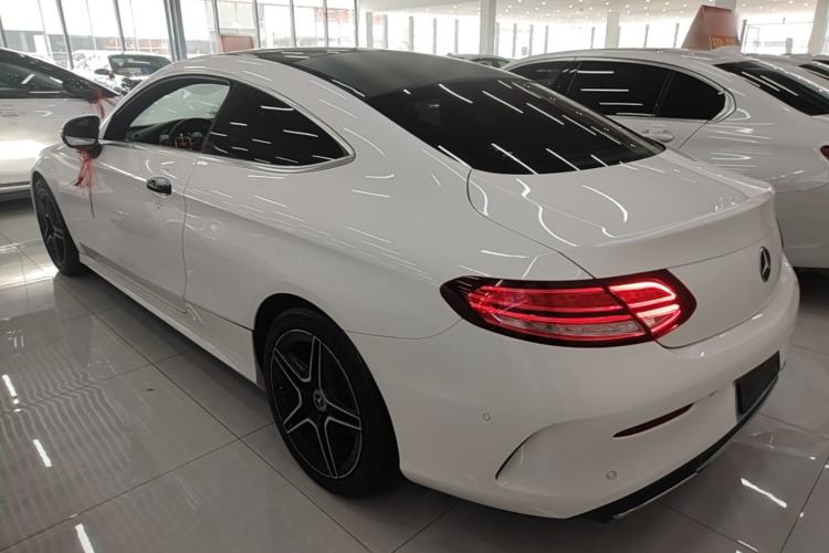 Used Mercedes-Benz C-Class 2020 C 260 Coupe Rear Left 45 Deg