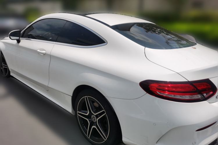Used Mercedes-Benz C-Class 2020 C 260 Coupe Rear Left 45 Deg
