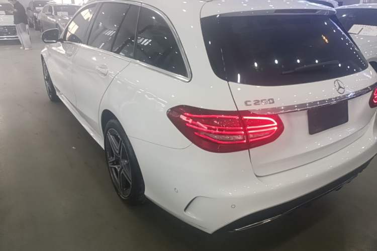 Used Mercedes-Benz C-Class 2020 C 260 Estate Rear Left 45 Deg