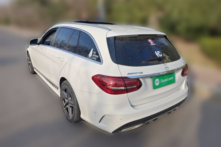 Used Mercedes-Benz C-Class 2020 Facelifted C 260 Estate Rear Left 45 Deg