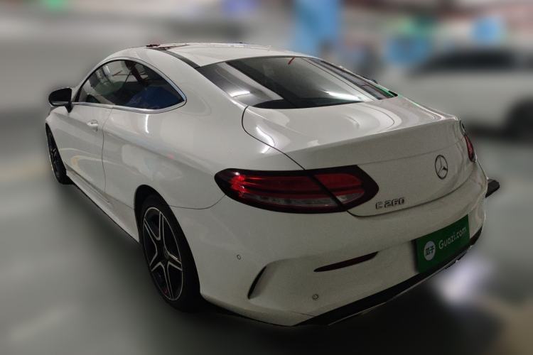 Used Mercedes-Benz C-Class 2020 C 260 Coupe Rear Left 45 Deg