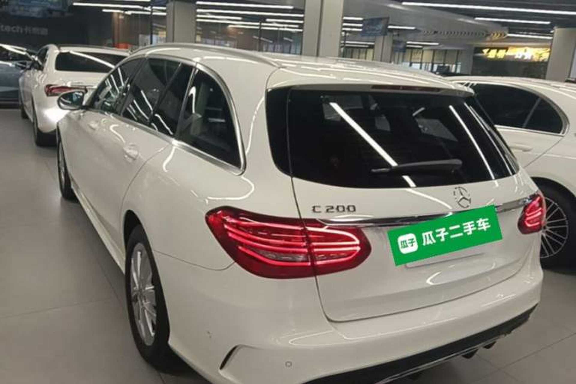 Used Mercedes-Benz C-Class 2020 C 200 station wagon Rear Left 45 Deg