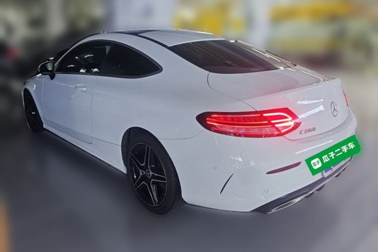Used Mercedes-Benz C-Class 2020 C 260 Coupe Rear Left 45 Deg