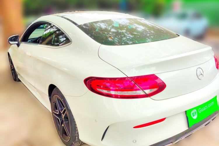 Used Mercedes-Benz C-Class 2020 C 260 Coupe Rear Left 45 Deg