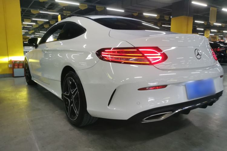 Used Mercedes-Benz C-Class 2020 C 260 Coupe Rear Left 45 Deg