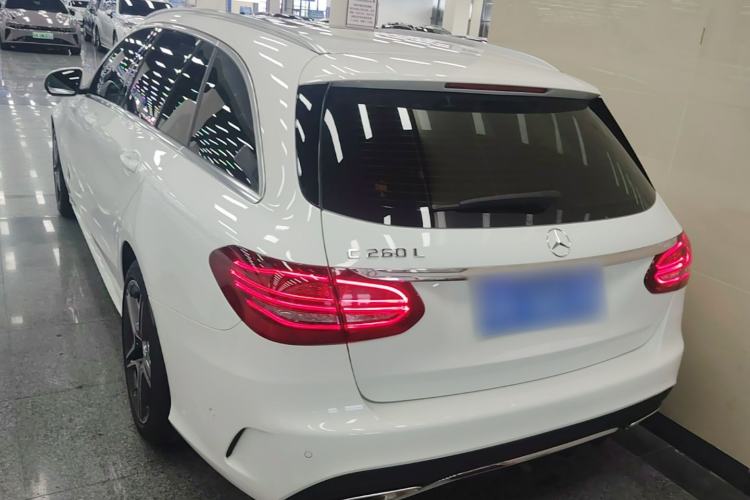 Used Mercedes-Benz C-Class 2020 Facelifted C 260 Estate Rear Left 45 Deg