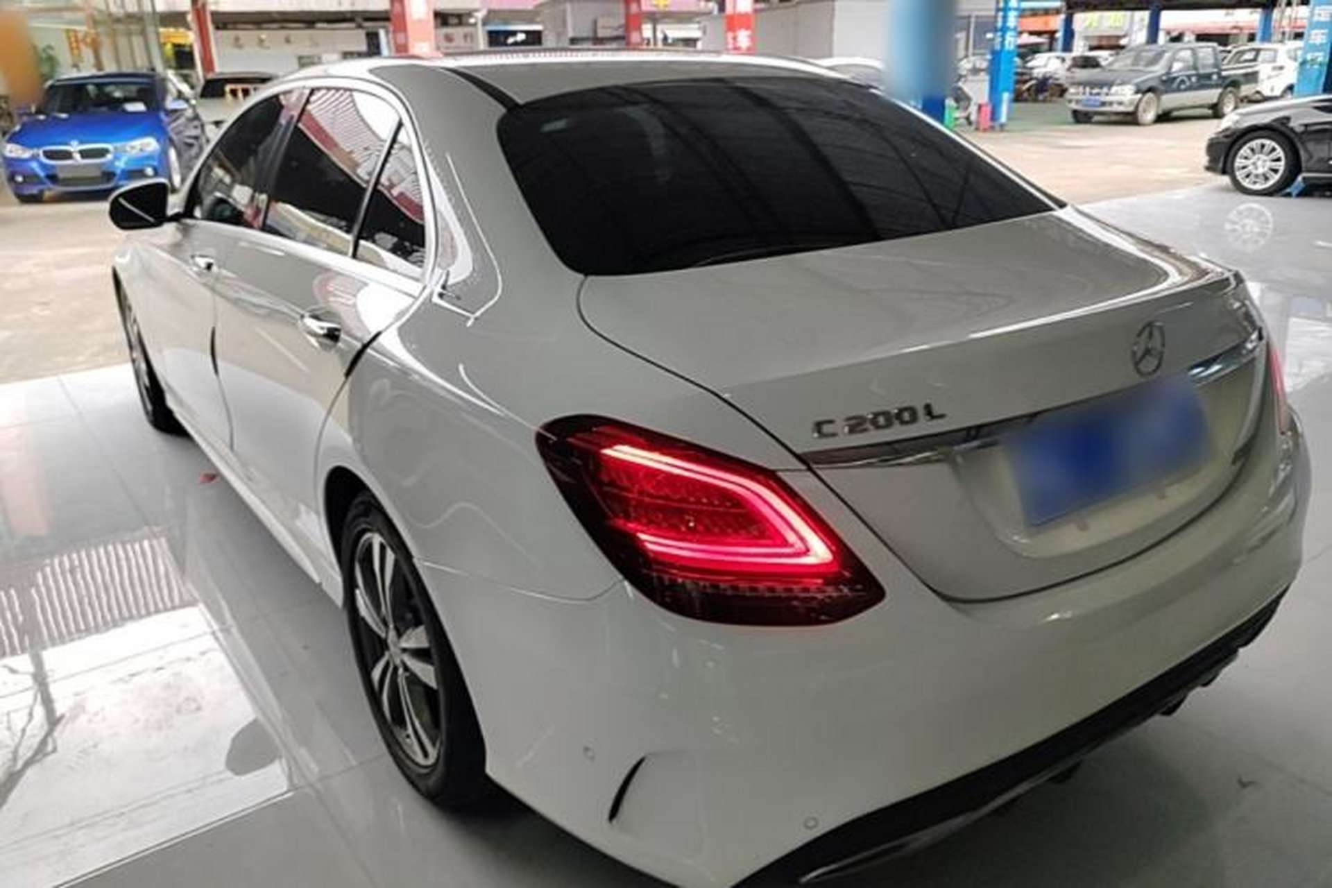 Used Mercedes-Benz C-Class 2020 Restyled C 200 L Fashion Edition Sport Version Rear Left 45 Deg
