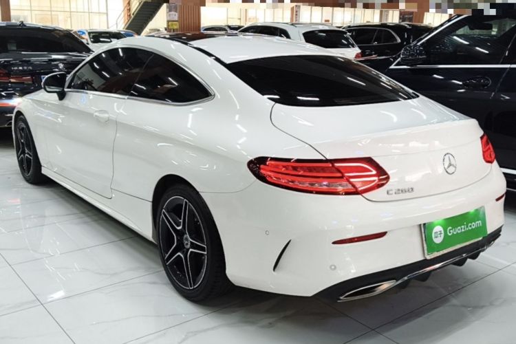 Used Mercedes-Benz C-Class 2020 C 260 Coupe Rear Left 45 Deg