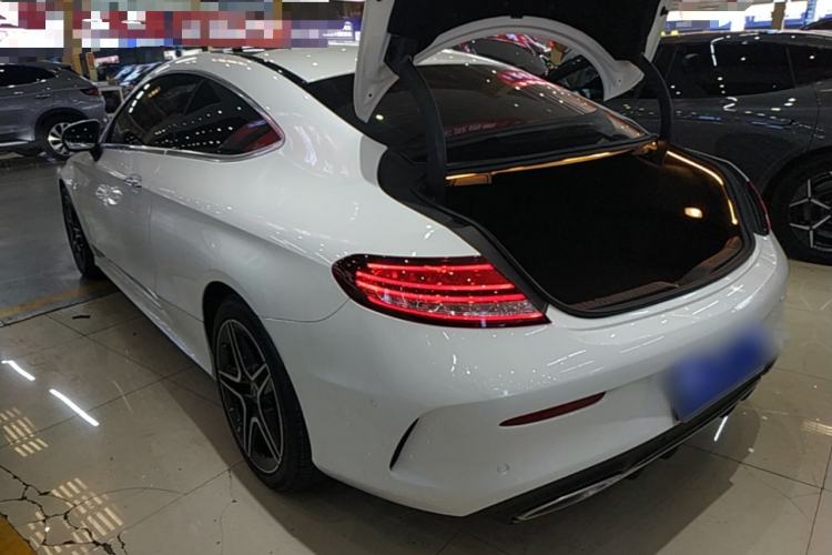 Used Mercedes-Benz C-Class 2020 C 260 Coupe Rear Left 45 Deg