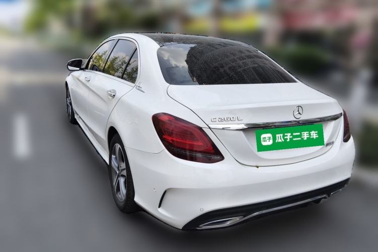 Used Mercedes-Benz C-Class 2020 C 260 L Sport Edition Rear Left 45 Deg