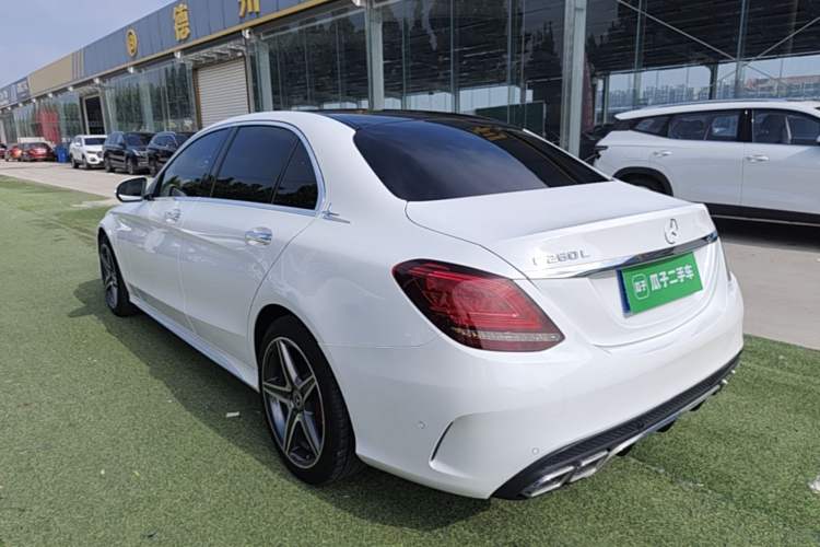 Used Mercedes-Benz C-Class 2020 Restyled C 260 L Sport Edition Rear Left 45 Deg