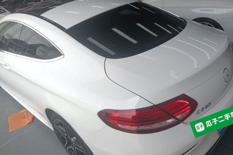 Used Mercedes-Benz C-Class 2020 C 260 Coupe Rear Left 45 Deg