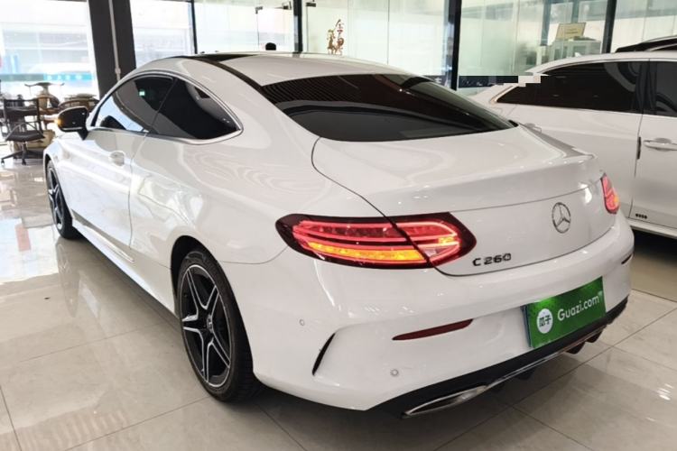 Used Mercedes-Benz C-Class 2020 C 260 Coupe Rear Left 45 Deg