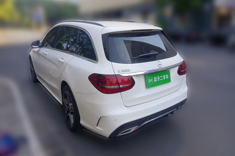 Used Mercedes-Benz C-Class 2020 Facelifted C 260 Estate Rear Left 45 Deg