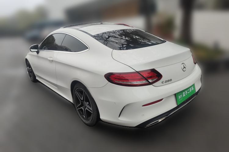 Used Mercedes-Benz C-Class 2020 C 260 Coupe Rear Left 45 Deg