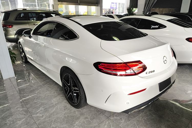 Used Mercedes-Benz C-Class 2020 C 260 Coupe Rear Left 45 Deg