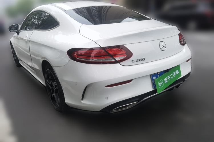 Used Mercedes-Benz C-Class 2020 C 260 Coupe Rear Left 45 Deg