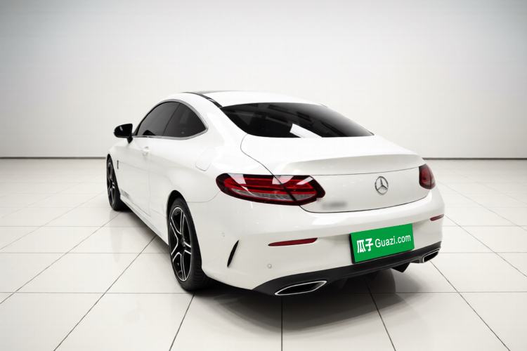 Used Mercedes-Benz C-Class 2020 C 260 Coupe Rear Left 45 Deg