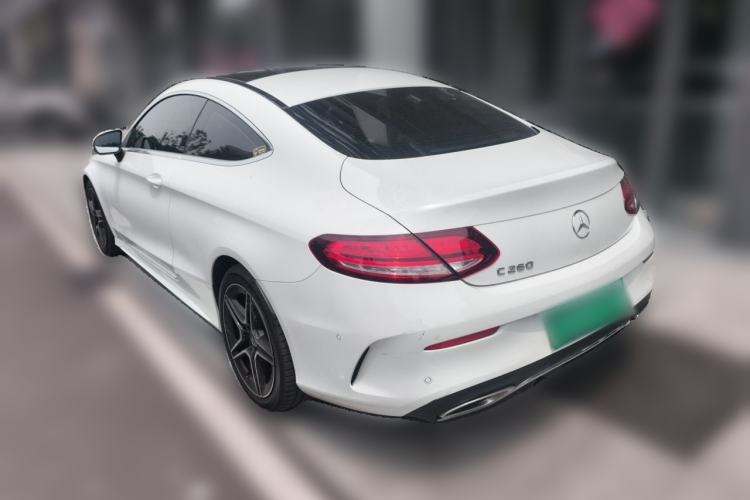 Used Mercedes-Benz C-Class 2020 C 260 Coupe Rear Left 45 Deg
