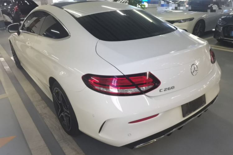 Used Mercedes-Benz C-Class 2020 C 260 Coupe Rear Left 45 Deg