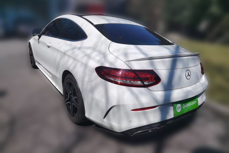 Used Mercedes-Benz C-Class 2020 C 260 Coupe Rear Left 45 Deg