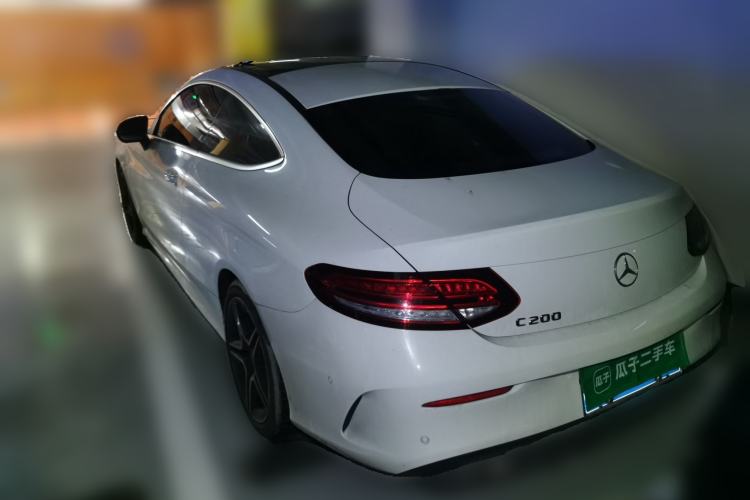 Used Mercedes-Benz C-Class 2020 C 200 Coupe Rear Left 45 Deg