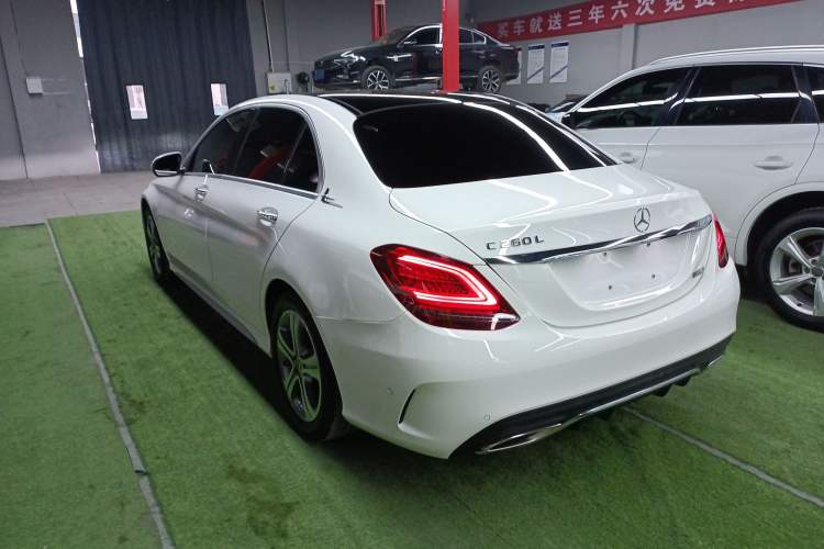 Used Mercedes-Benz C-Class 2020 C 260 L Sport Edition Rear Left 45 Deg