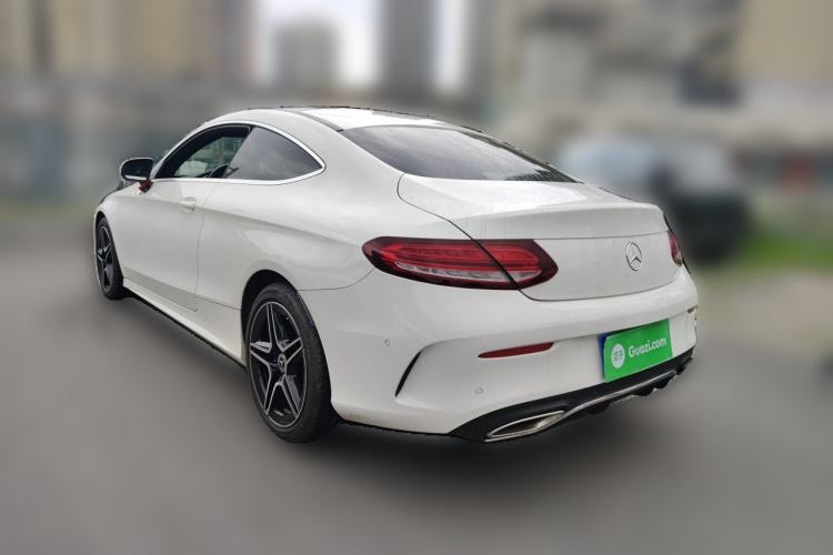Used Mercedes-Benz C-Class 2020 C 260 Coupe Rear Left 45 Deg