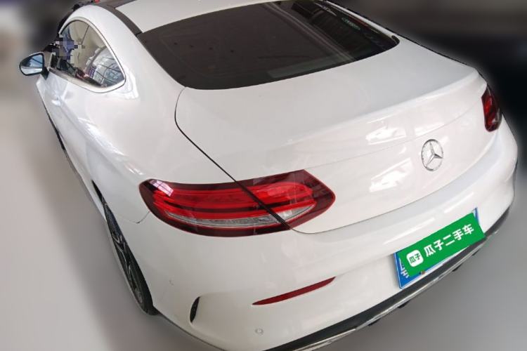 Used Mercedes-Benz C-Class 2020 C 260 Coupe Rear Left 45 Deg