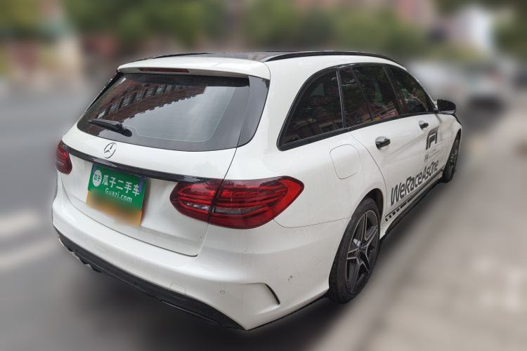Used Mercedes-Benz C-Class 2020 C 260 Estate Rear Right 45 Deg