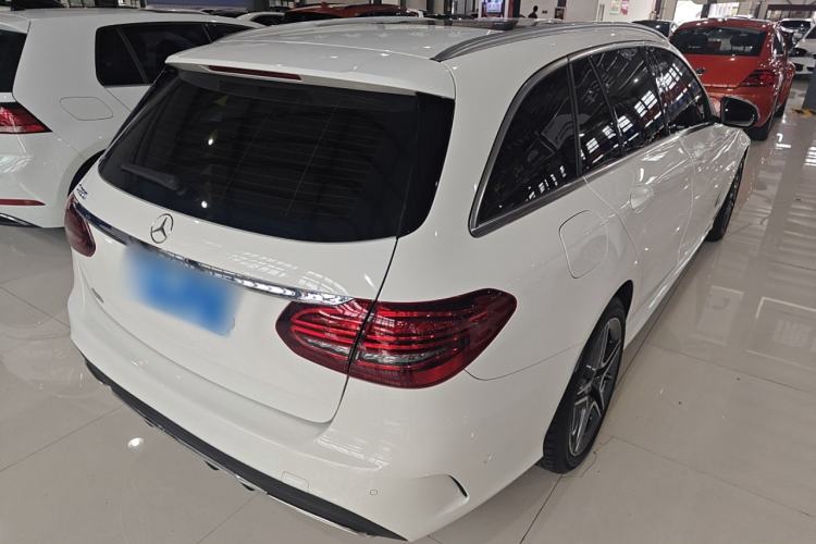 Used Mercedes-Benz C-Class 2020 Facelifted C 260 Estate Rear Right 45 Deg