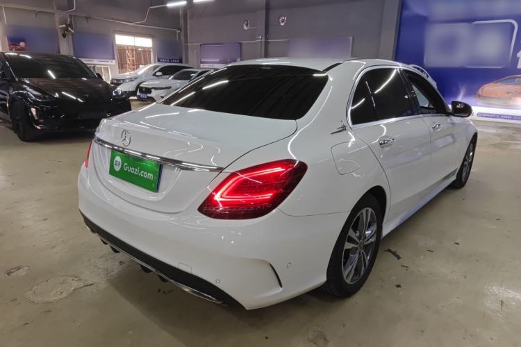 Used Mercedes-Benz C-Class 2020 C 200 L Fashion Edition Sport Version Rear Right 45 Deg