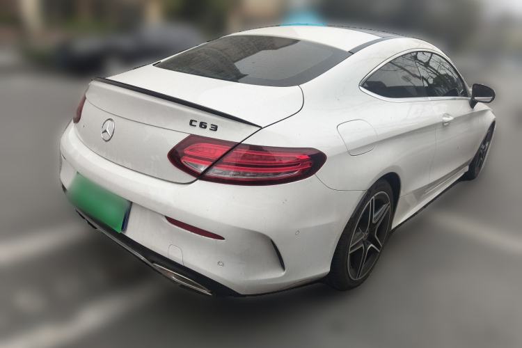 Used Mercedes-Benz C-Class 2020 C 260 Coupe Rear Right 45 Deg