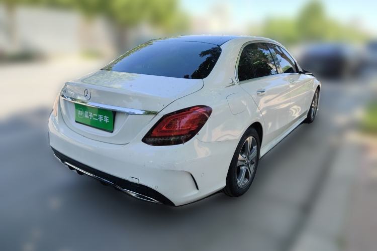 Used Mercedes-Benz C-Class 2020 C 260 L Sport Edition Rear Right 45 Deg
