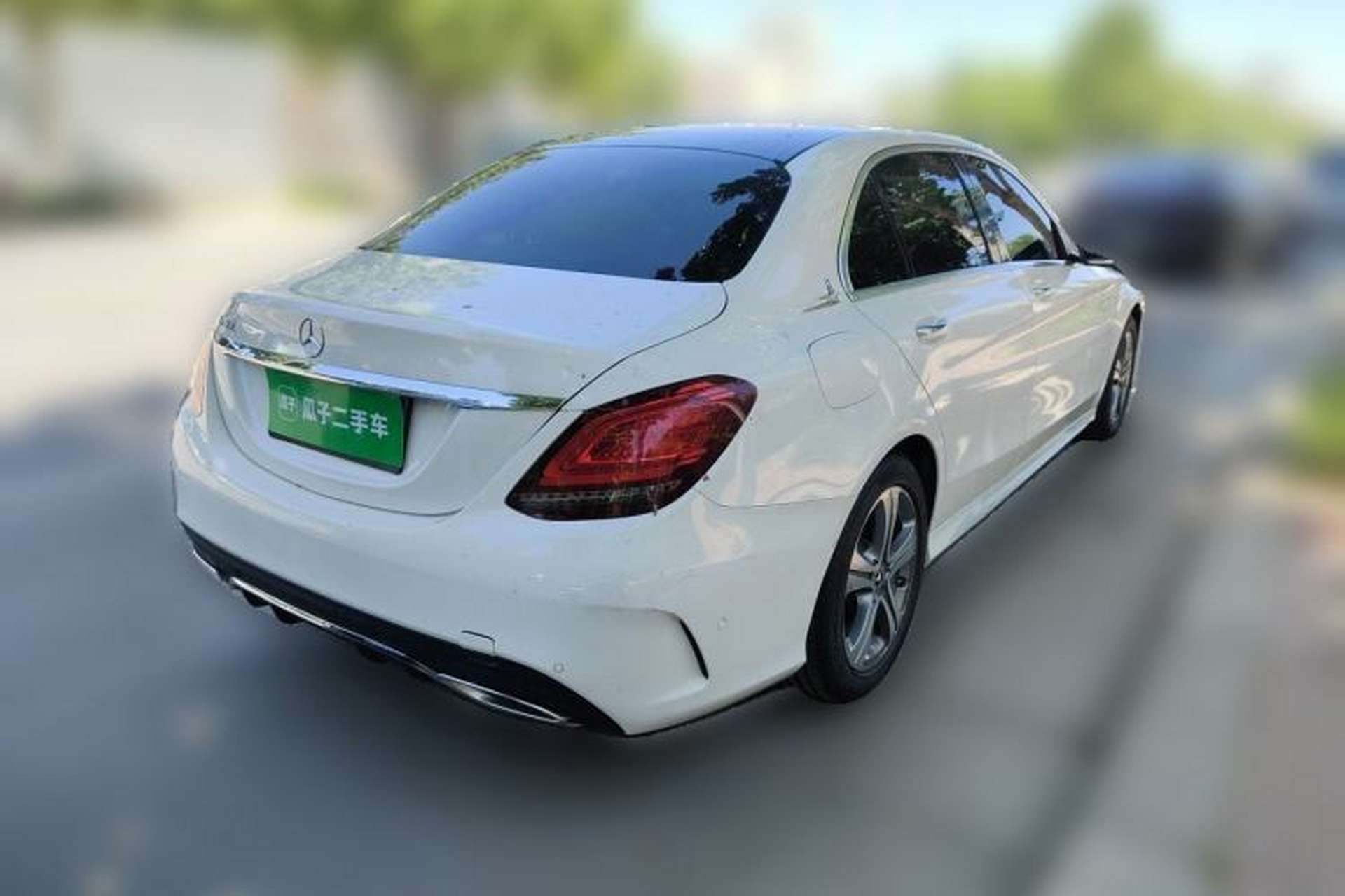 Used Mercedes-Benz C-Class 2020 C 260 L Sport Edition Rear Right 45 Deg