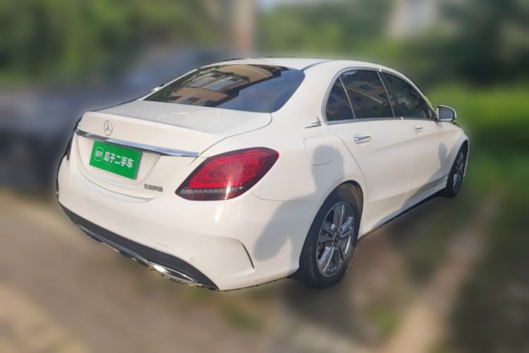 Used Mercedes-Benz C-Class 2020 C 200 L Fashion Edition Sport Version Rear Right 45 Deg
