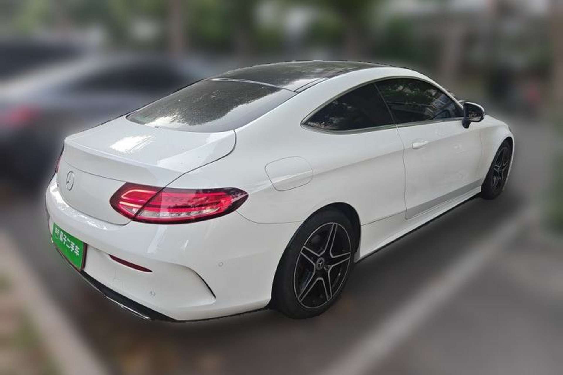 Used Mercedes-Benz C-Class 2020 C 260 Coupe Rear Right 45 Deg