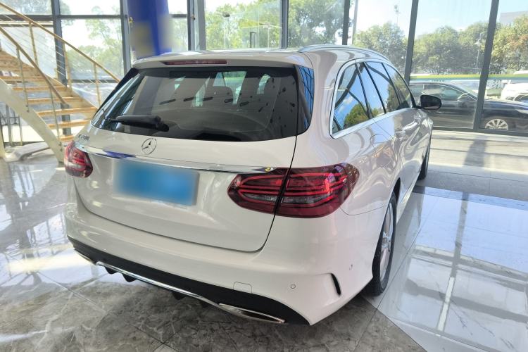 Used Mercedes-Benz C-Class 2020 Restyled C 200 Estate Rear Right 45 Deg
