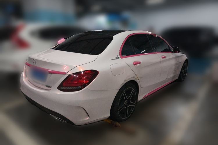 Used Mercedes-Benz C-Class 2020 Facelift C 260 L 4MATIC Rear Right 45 Deg