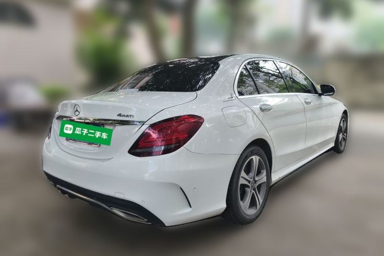 Used Mercedes-Benz C-Class 2020 C 260 L Sport Edition Rear Right 45 Deg