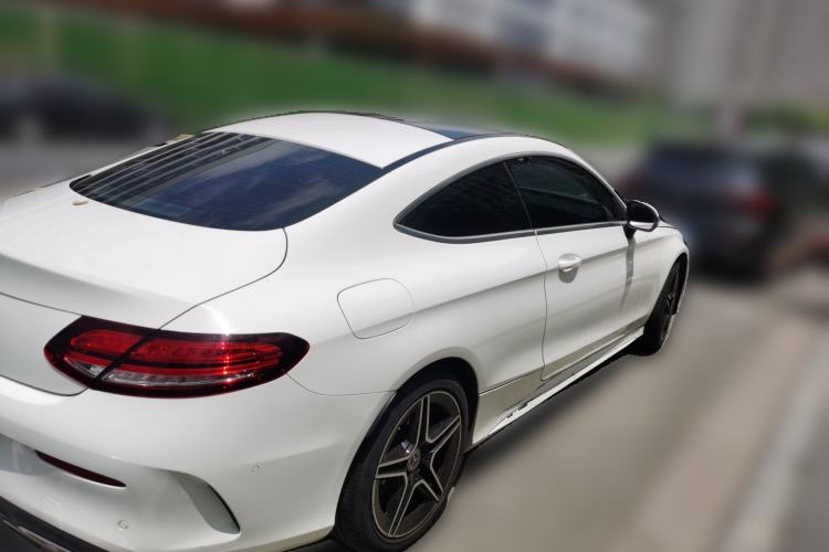 Used Mercedes-Benz C-Class 2020 C 260 Coupe Rear Right 45 Deg