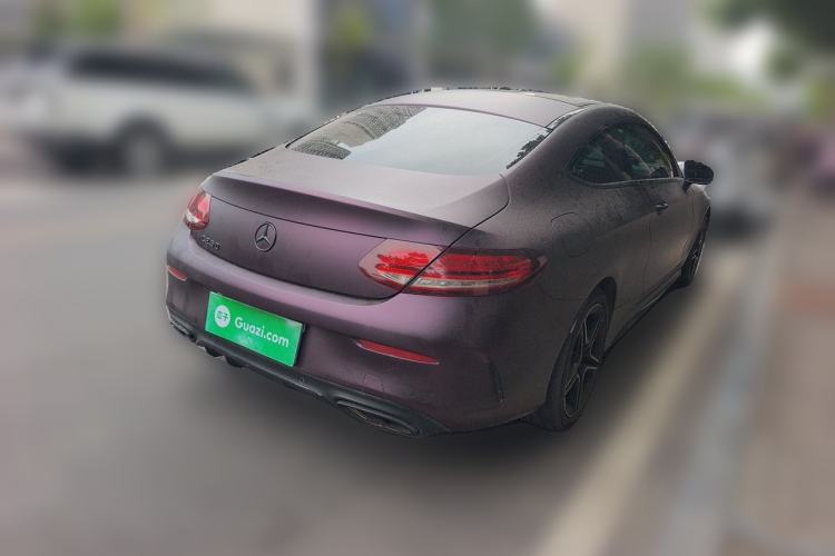 Used Mercedes-Benz C-Class 2020 C 260 Coupe Rear Right 45 Deg