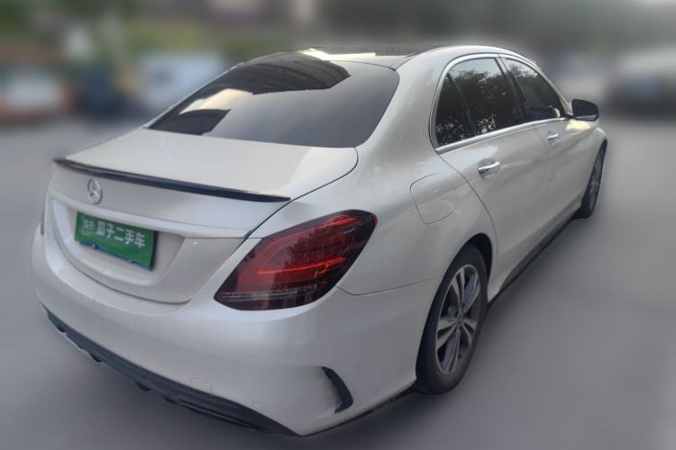 Used Mercedes-Benz C-Class 2020 C 200 L Fashion Edition Sport Version Rear Right 45 Deg