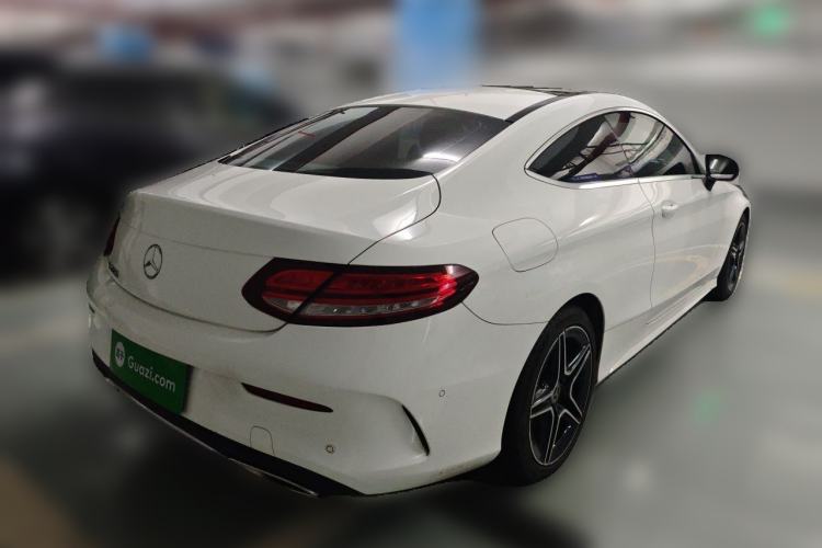 Used Mercedes-Benz C-Class 2020 C 260 Coupe Rear Right 45 Deg