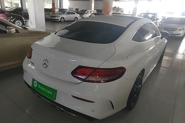 Used Mercedes-Benz C-Class 2020 C 260 Coupe Rear Right 45 Deg